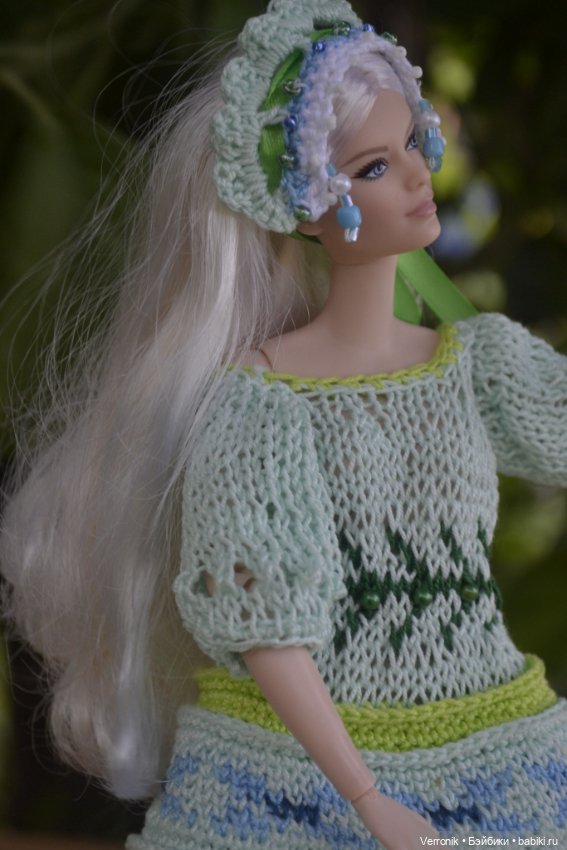 Платье и кокошник для Барби "Аленушка" (фото 2)
