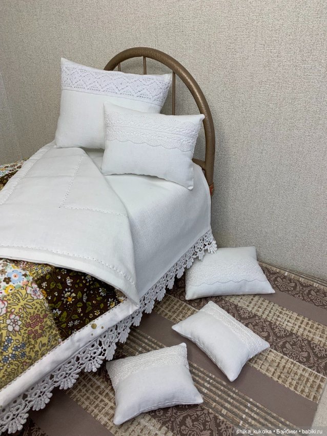 Одеяло лоскутное для куклы (фото 3)