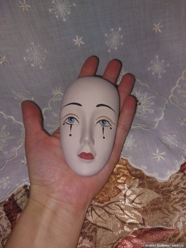 Фарфоровые лица для создания маротте (фото 5)
