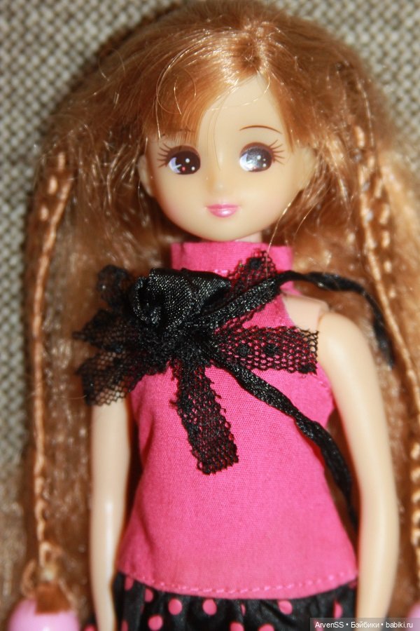 "Прозрачная" Ликка для игры с волосами компании Такара (фото 2)