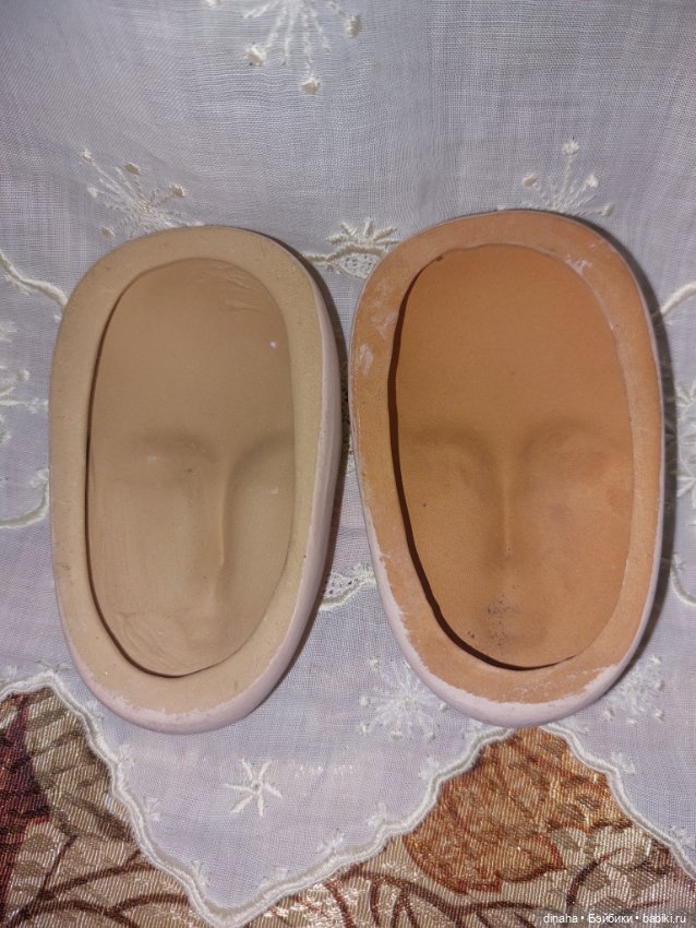 Фарфоровые лица для создания маротте (фото 2)