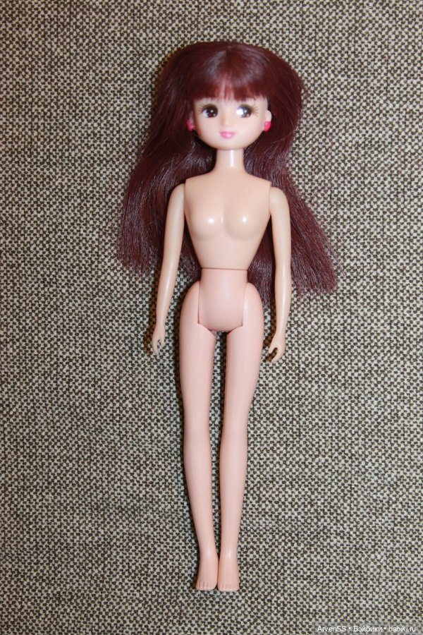 Licca-chan Emily Hair Color Change PlaySet Rose Red Dress (фото 6)