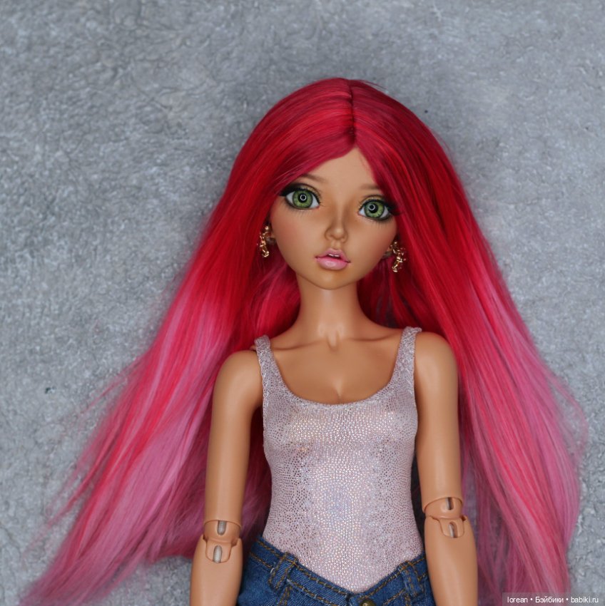 Парик из Альпаки сури для Minifee (фото 5)