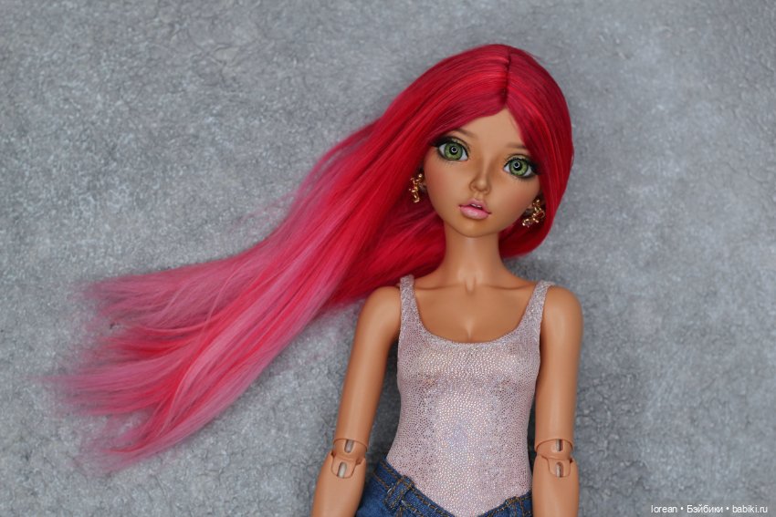 Парик из Альпаки сури для Minifee (фото 4)