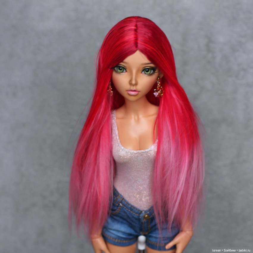 Парик из Альпаки сури для Minifee