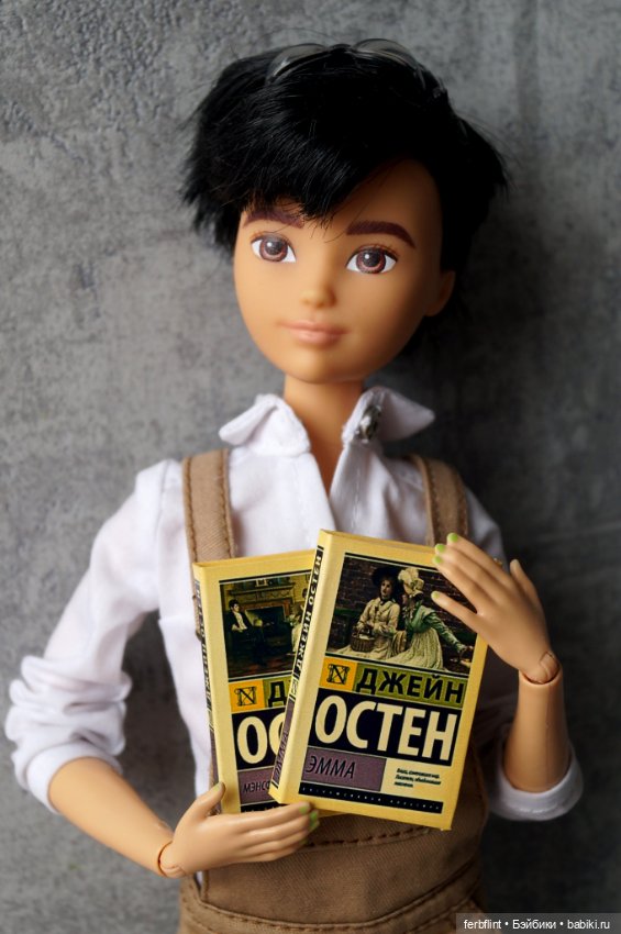 Книги Джейн Остен в масштабе 1:6 (фото 5)