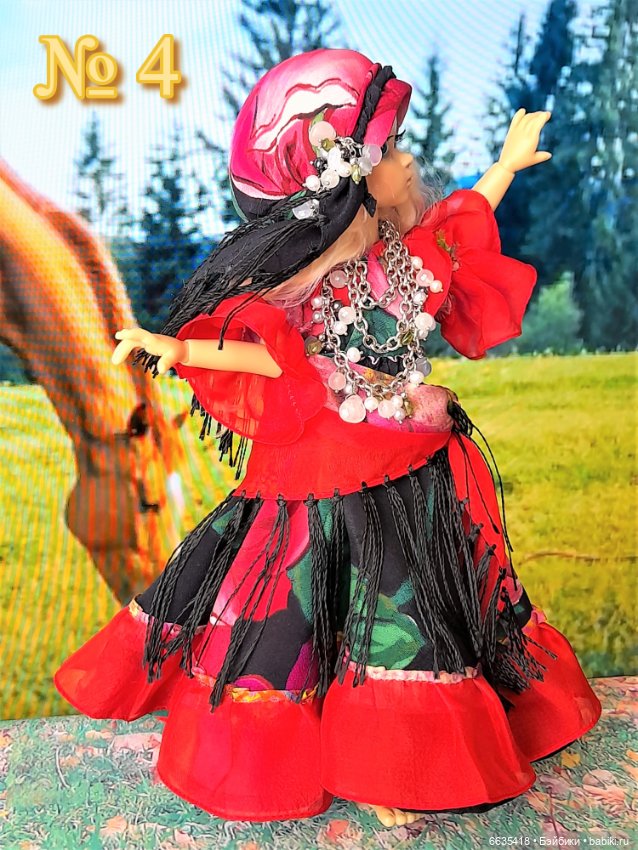 7 комплектов одежды для кукол Кайе Виггз формата «тини» (фото 5)