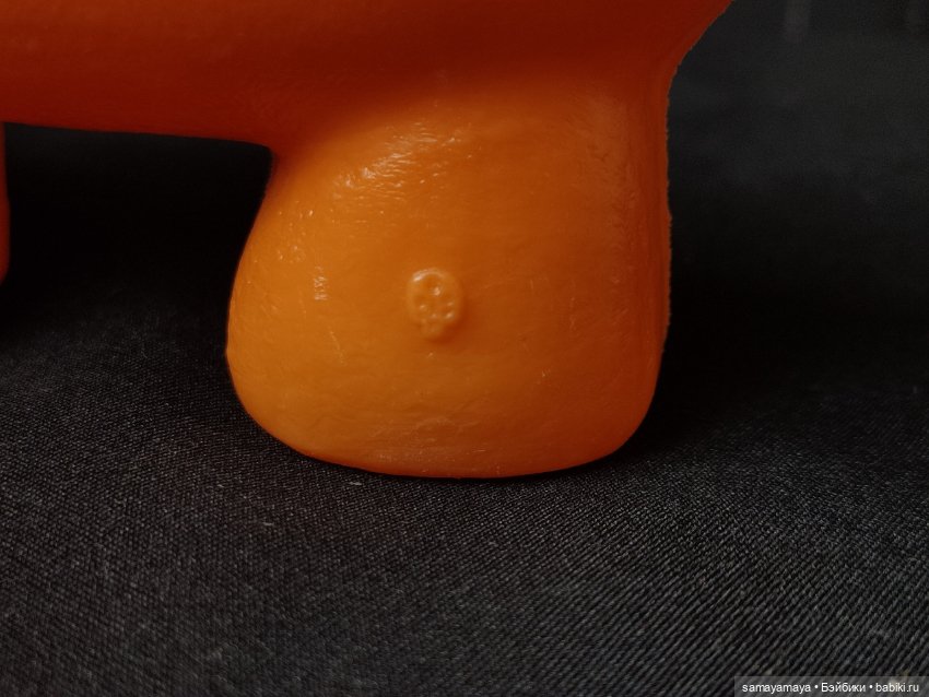 Редкая советская пластмассовая игрушка Лиса, Лисонька СССР (фото 9)