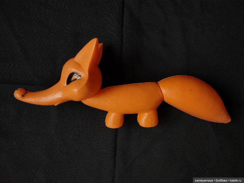 Редкая советская пластмассовая игрушка Лиса, Лисонька СССР (фото 7)