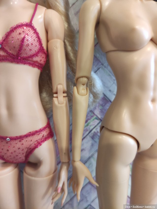 Новинка! Супер-подвижное тело для интегрити, барби, 26 шарниров (фото 6)