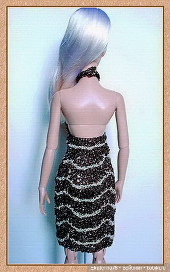 Платье ручной работы для кукол Tonner (фото 5)