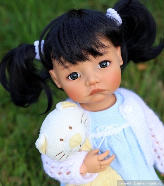 Малышка Тиа (Tia) moppets от Meadow dolls. Новая. Цвет honey