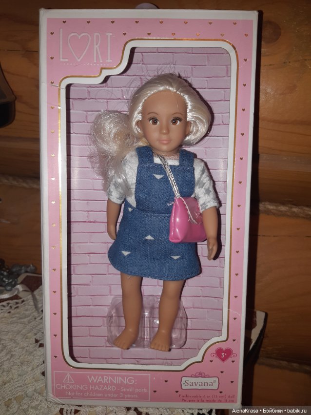 Прелестная mini Лори Саванна, куколка Lori Savana