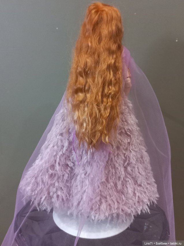 Платье и веер для худеньких авторок от 35 до 43 см (фото 5)