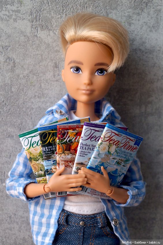 Набор журналов "TeaTime"(на англ.) в масштабе 1:6 (фото 4)