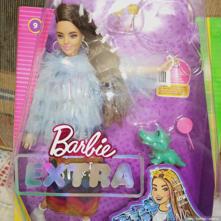 Улыбашка Barbie extra с крокодильчиком (фото 6)