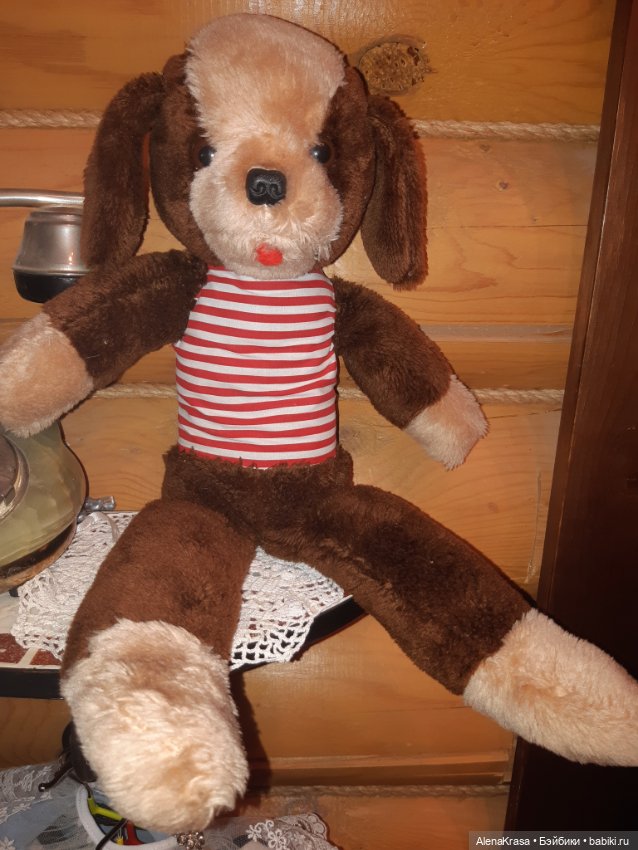 Собачка СССР — Винтажные куклы и игрушки детства (фото 3)