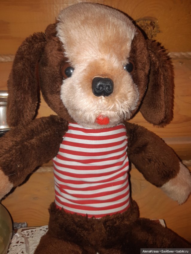 Собачка СССР — Винтажные куклы и игрушки детства (фото 2)