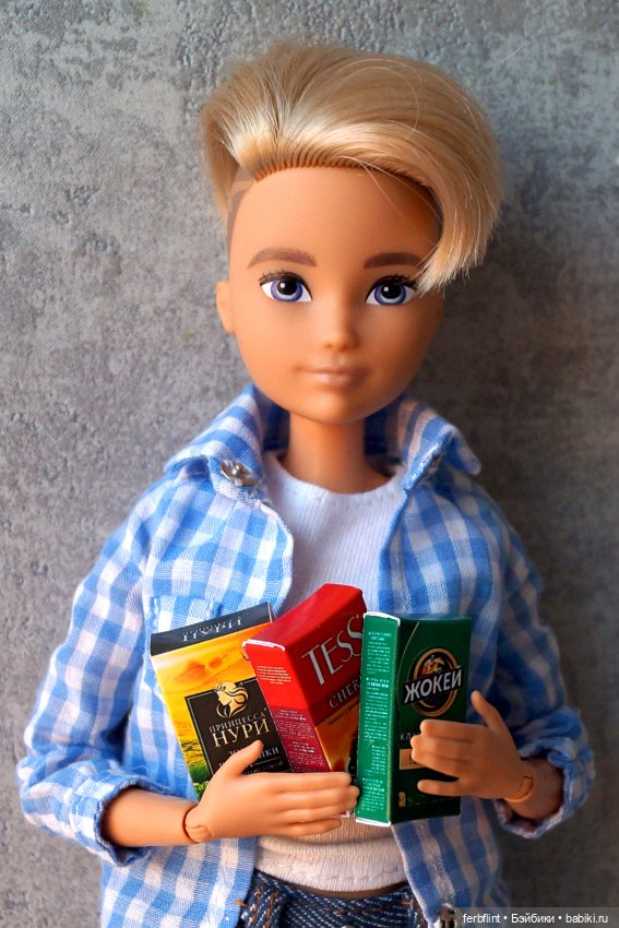 Набор коробочек "Чай и кофе" в масштабе 1:6 (фото 4)