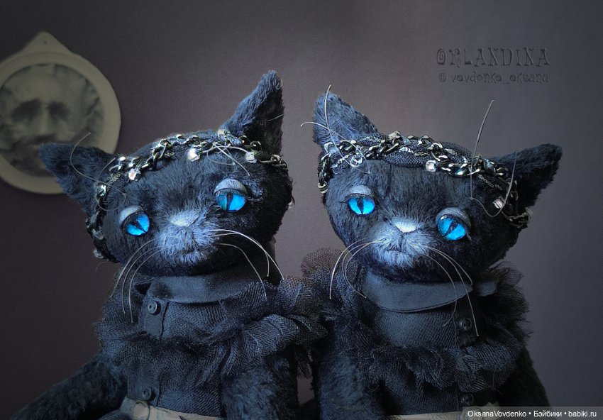 Венсдей тедди кошечка от Орландины (фото 6)