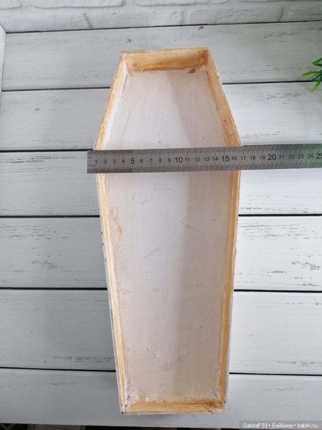 Кроватка (Гробик) для кукол до 35 см (фото 3)