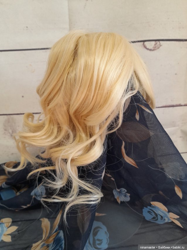 Парик для куклы. Обхват головы 40 -42 см.Лот 1