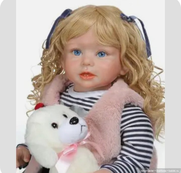 Парик для куклы. Обхват головы 40 -42 см. Лот 2 (фото 5)