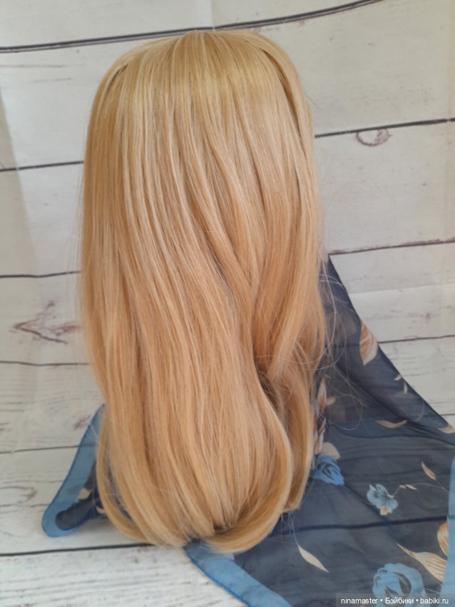 Парик для куклы. Обхват головы 40 -42 см Лот 3