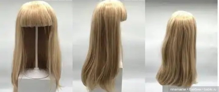 Парик для куклы. Обхват головы 40 -42 см Лот 3 (фото 4)