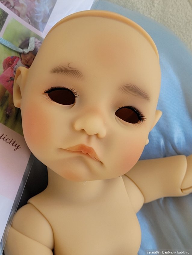 Малышка Тиа (Tia) moppets от Meadow dolls. Новая. Цвет honey (фото 5)