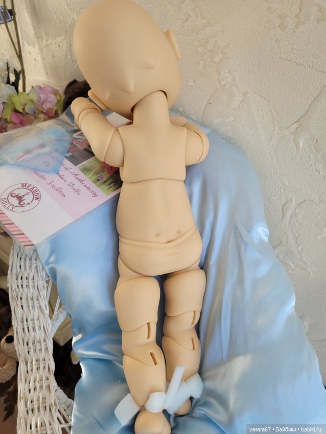 Малышка Тиа (Tia) moppets от Meadow dolls. Новая. Цвет honey (фото 3)