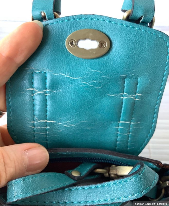 Сумка для больших кукол. Кожзам (фото 5)