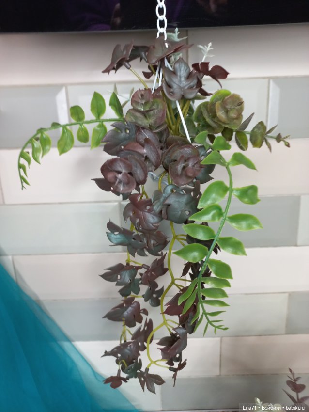 Подвесное декоративное растение для интерьера (фото 4)