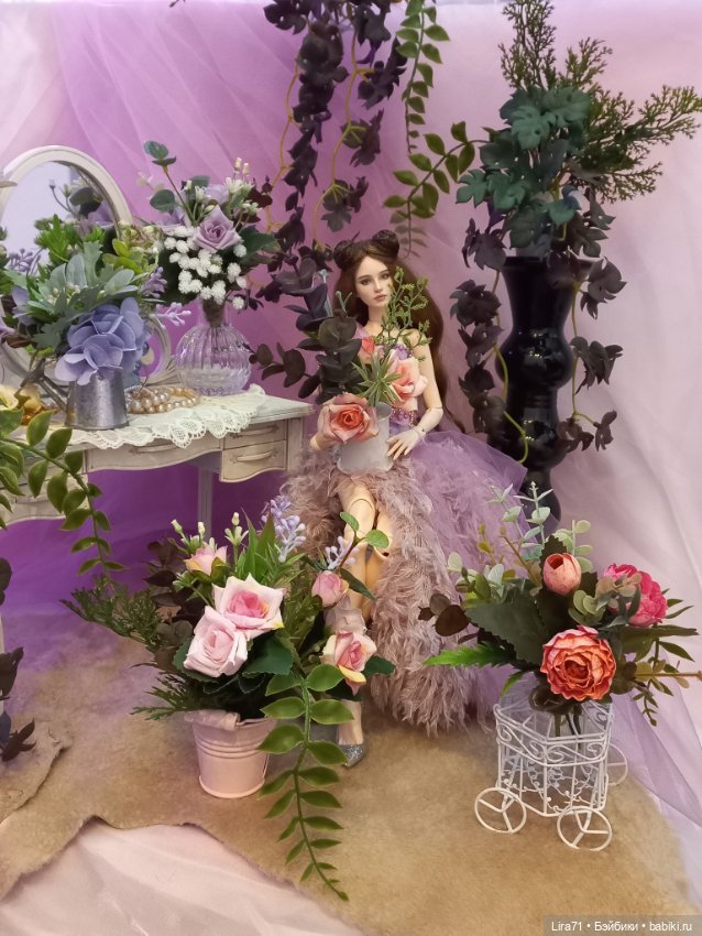 Подвесное декоративное растение для интерьера (фото 6)