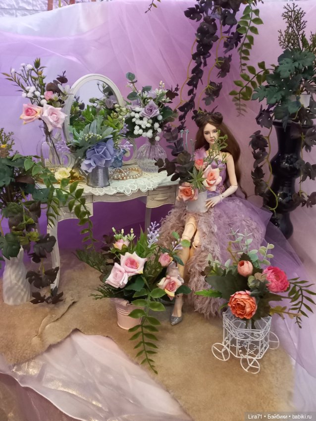 Подвесное декоративное растение для интерьера (фото 5)