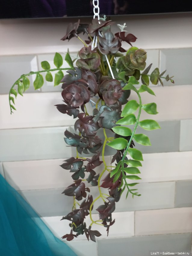 Подвесное декоративное растение для интерьера (фото 2)