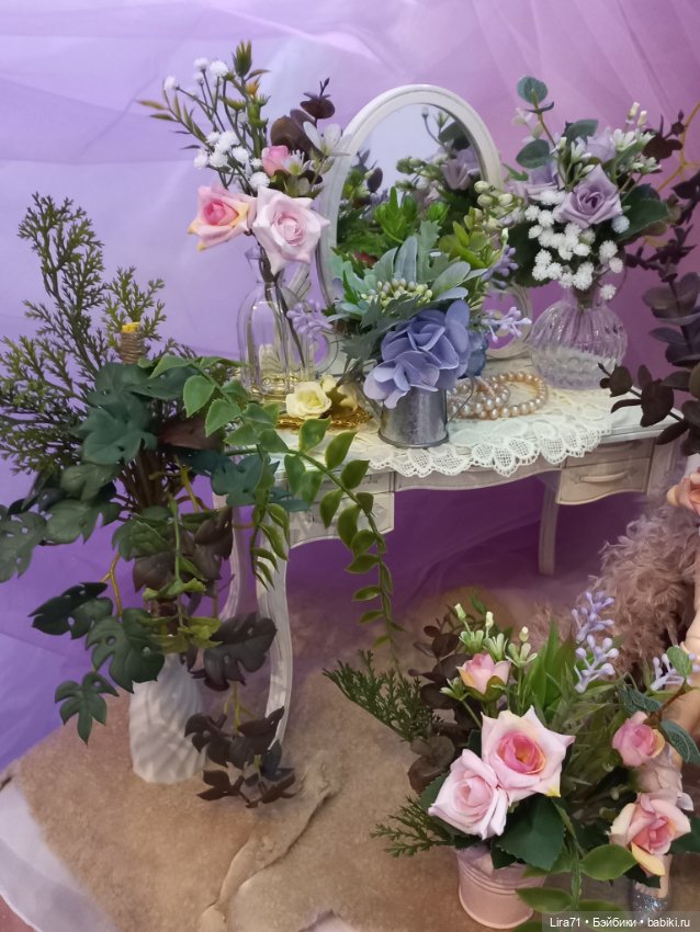 Букет цветов в металлическом ведерке (фото 8)