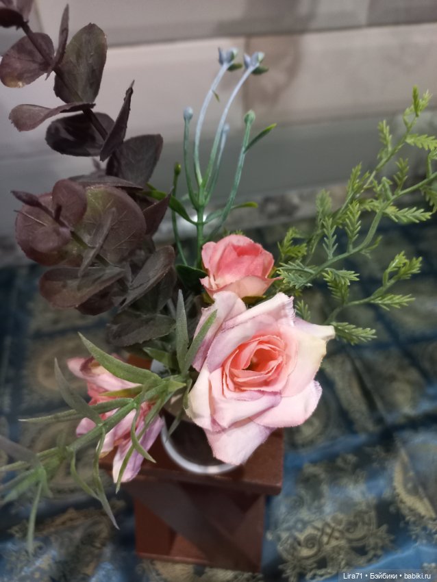 Букетики для кукольного интерьера (фото 5)