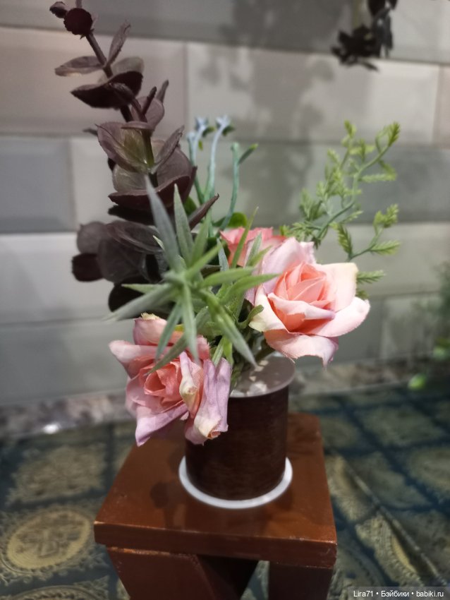 Букетики для кукольного интерьера (фото 6)