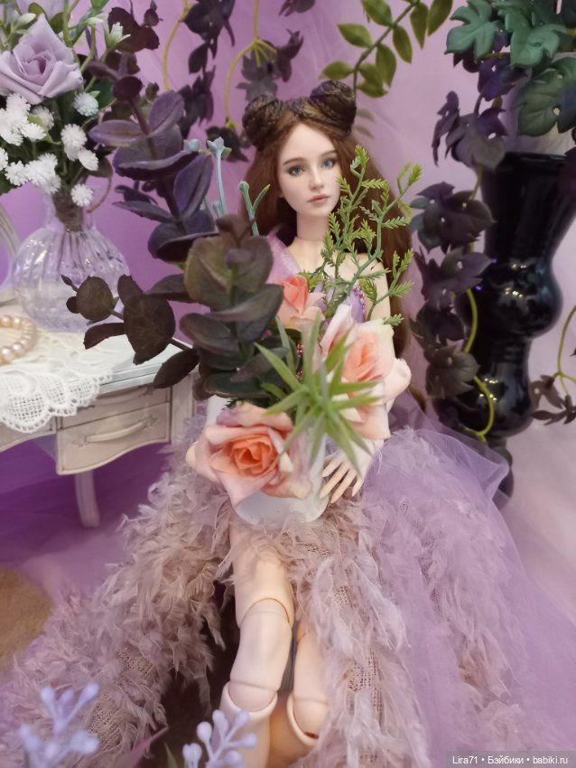 Букетики для кукольного интерьера