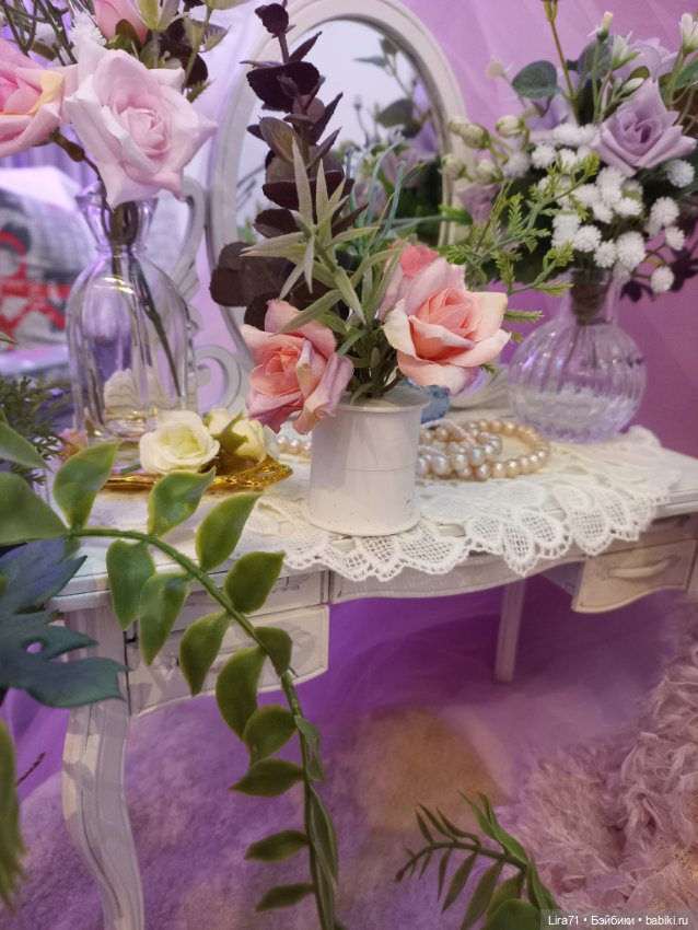 Букетики для кукольного интерьера