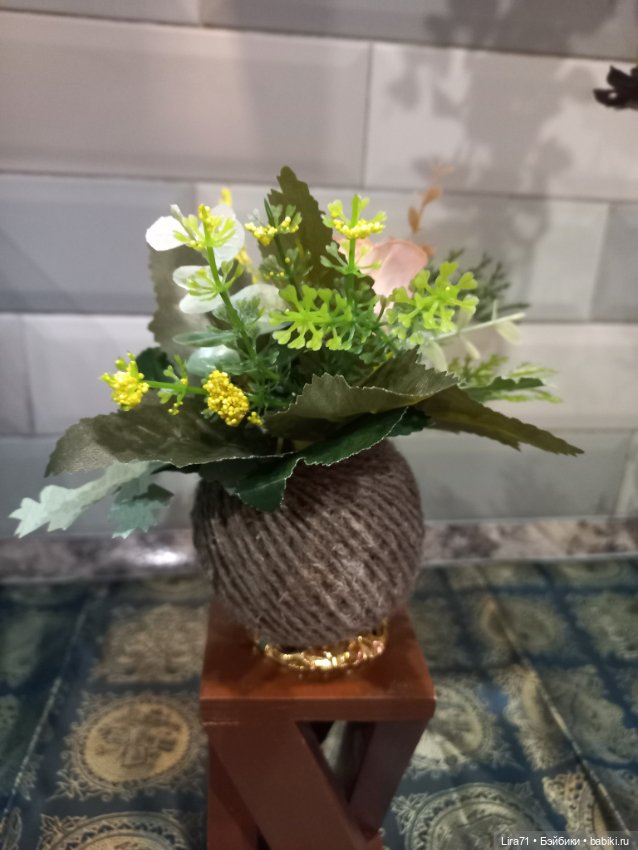 Букетик для интерьера — Аксессуары для кукольных фотосессий (фото 7)