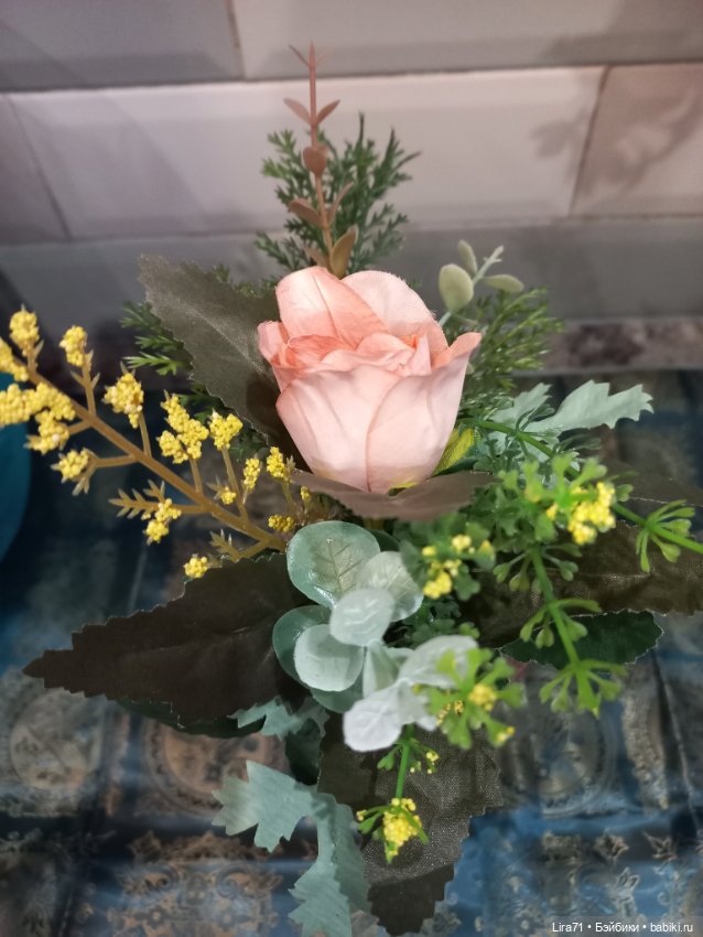 Букетик для интерьера — Аксессуары для кукольных фотосессий (фото 6)