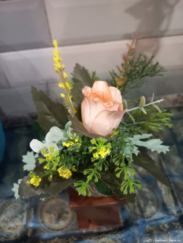 Букетик для интерьера — Аксессуары для кукольных фотосессий (фото 8)