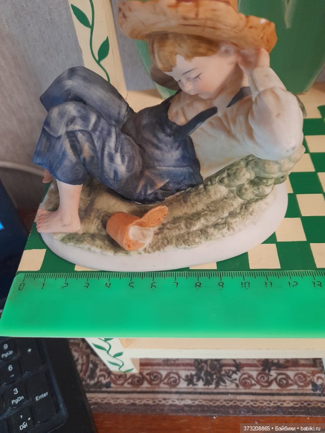 Фарфоровая статуэтка с ручной росписью (фото 8)
