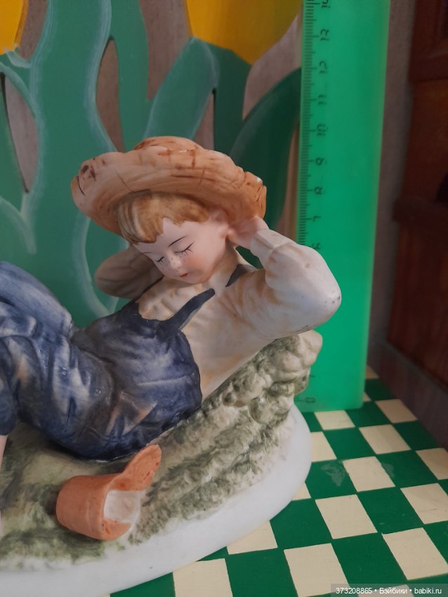 Фарфоровая статуэтка с ручной росписью (фото 7)