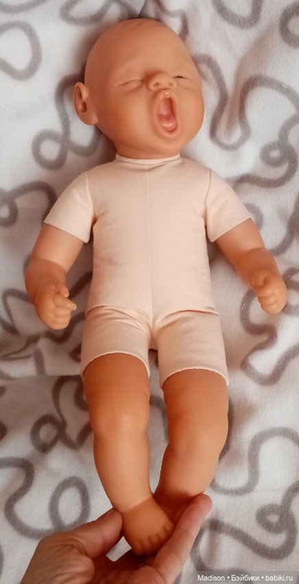 Малыш хочет спать — ООАК (кастом куклы) (фото 4)