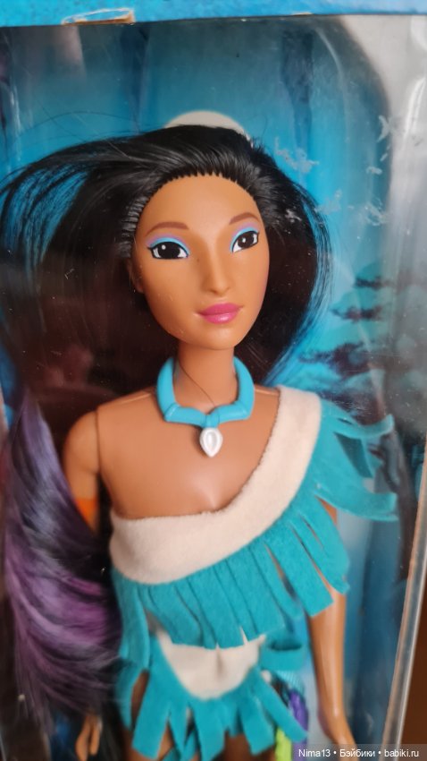 Покахонтас с цветными волосами (фото 2)