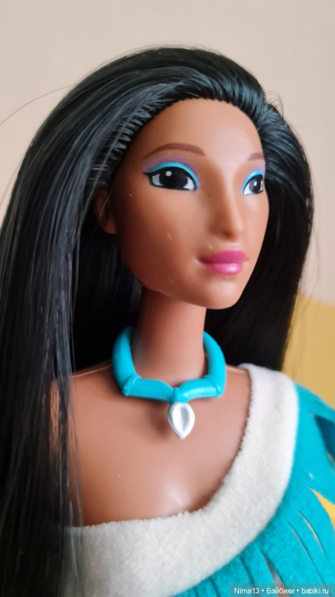 Покахонтас с цветными волосами (фото 5)