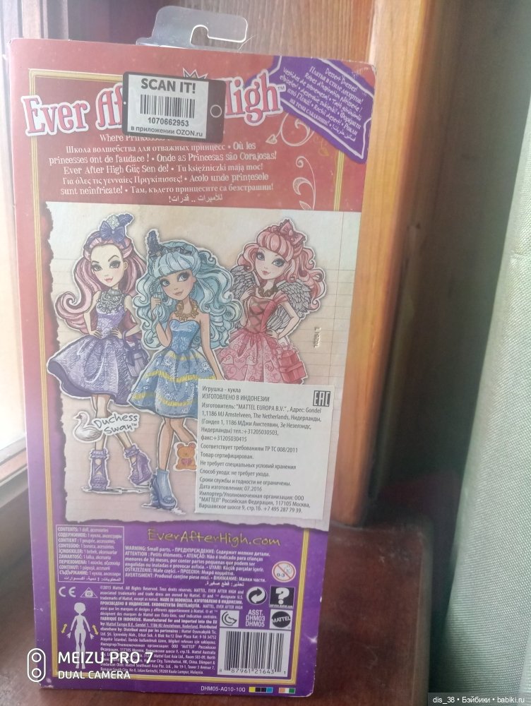 Сценарий на День рождения Ever after high